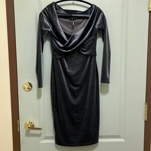 Dynamite Grey Blue Valour Dress a310